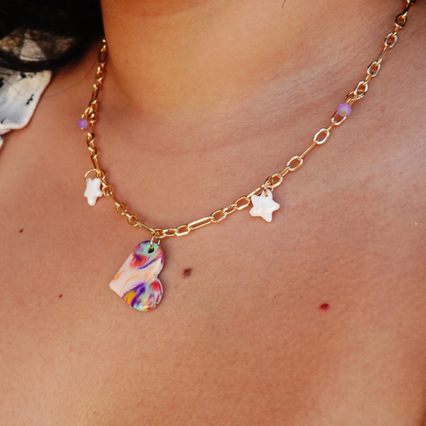 Collar - Charm Corazón